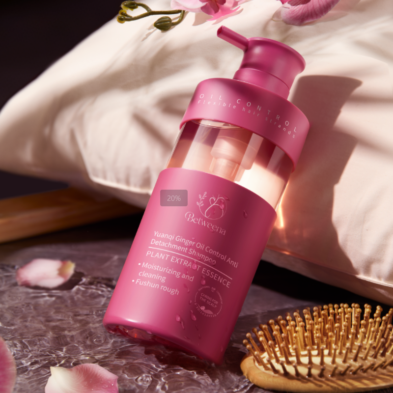 Shampo aus Vitalitätsingwer für Ölkontrolle und Anti-Haarausfall